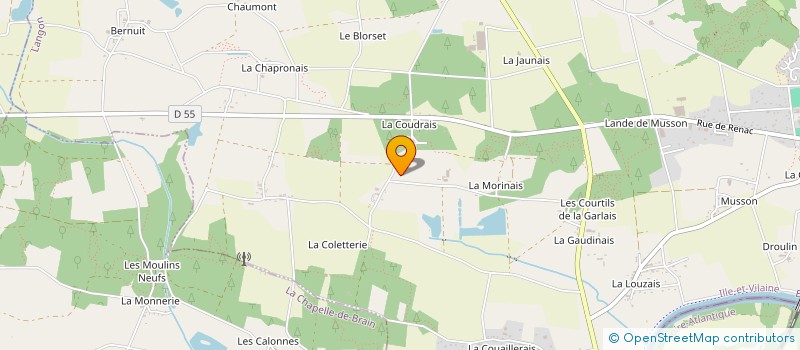 localisation de l'entreprise ADIKAZA à LANGON