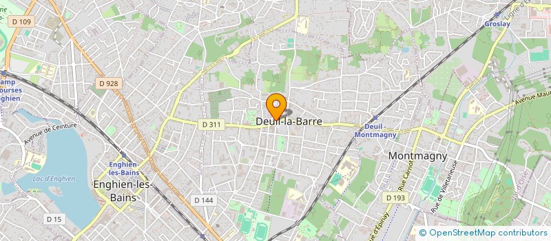 localisation de l'entreprise ADIKEBIS à DEUIL-LA-BARRE