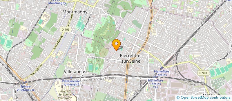 localisation de l'entreprise ADIKT'ASSU à PIERREFITTE-SUR-SEINE