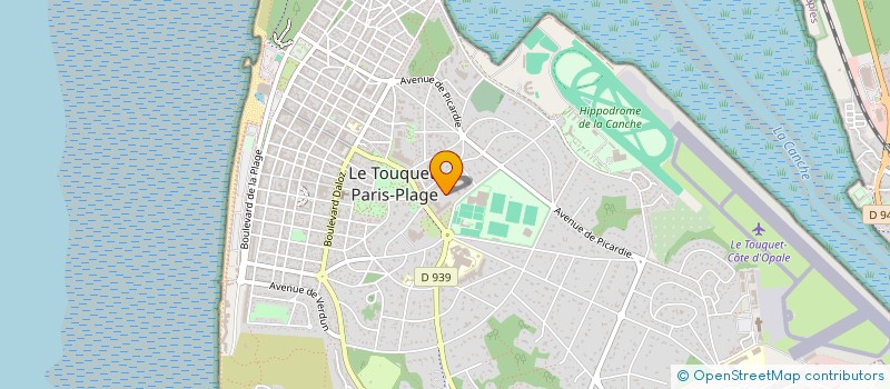 localisation de l'entreprise ADIKT GALLERY  LE TOUQUET-PARIS-PLAGE