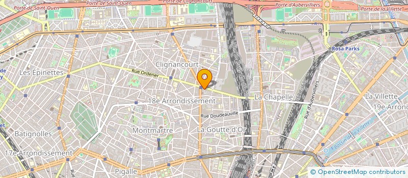 localisation de l'entreprise ADIL  PARIS