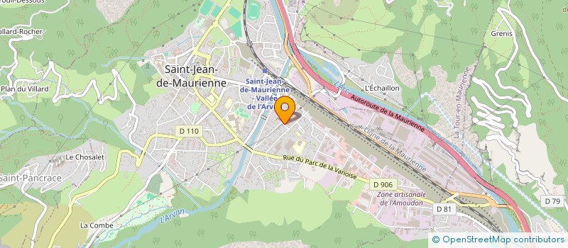 localisation de l'entreprise ADILILA  SAINT-JEAN-DE-MAURIENNE