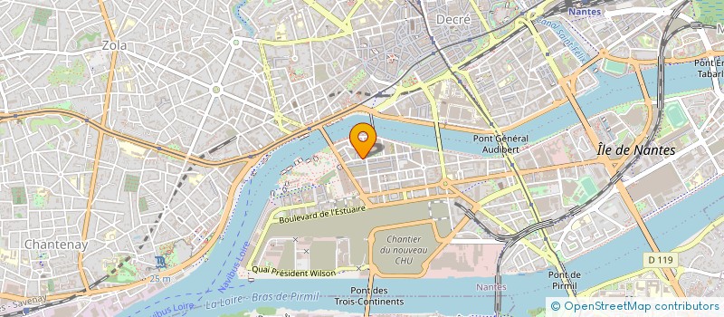 localisation de l'entreprise ADILOTZ à NANTES
