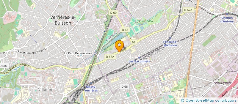 localisation de l'entreprise ADIM CORP à ANTONY