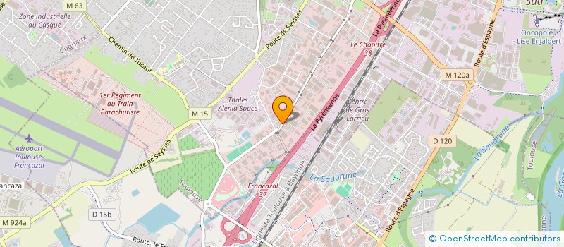 localisation de l'entreprise ADIM OCCITANIE à TOULOUSE