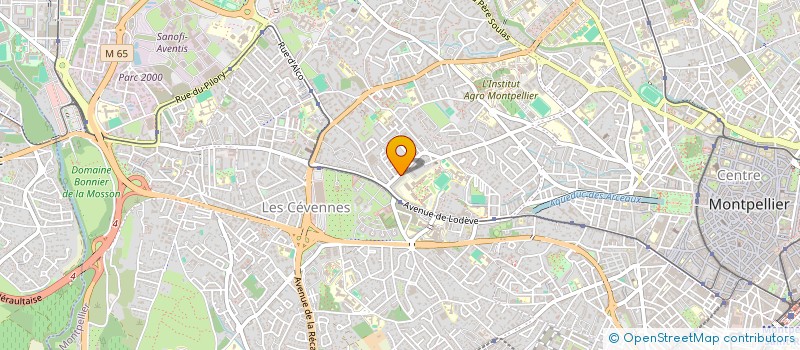 localisation de l'entreprise ADIMA  MONTPELLIER