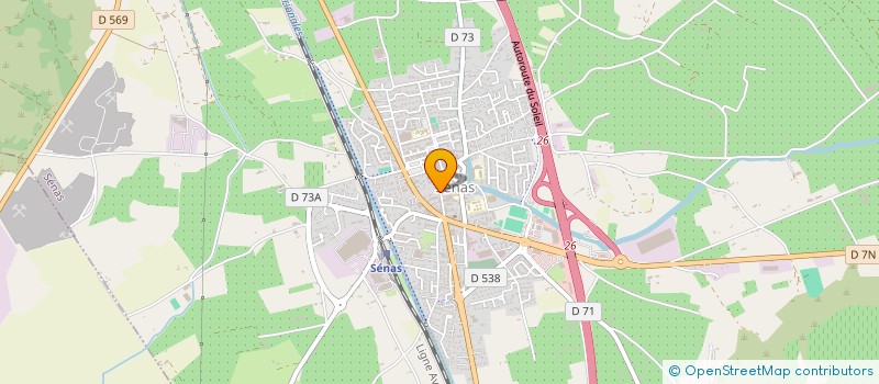 localisation de l'entreprise ADIMA(ACCOM DEVEL INFOR MULTIM AUDIOV)  SENAS