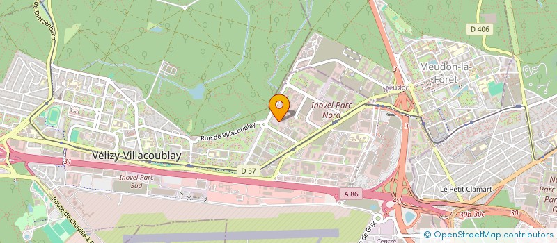 localisation de l'entreprise ADIMAK  VELIZY-VILLACOUBLAY