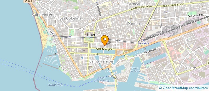 localisation de l'entreprise ADIMAP  LE HAVRE