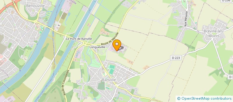 localisation de l'entreprise ADIMAT  RANVILLE