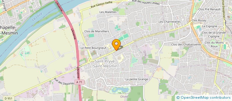 localisation de l'entreprise ADIMI  SAINT-PRYVE-SAINT-MESMIN