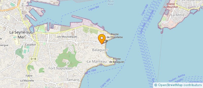 localisation de l'entreprise ADIMMO à LA SEYNE-SUR-MER