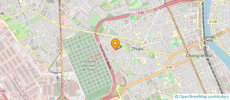 localisation de l'entreprise ADIMMO à THIAIS