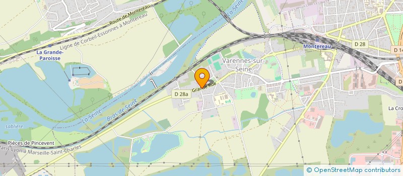 localisation de l'entreprise ADIMMO  VARENNES-SUR-SEINE