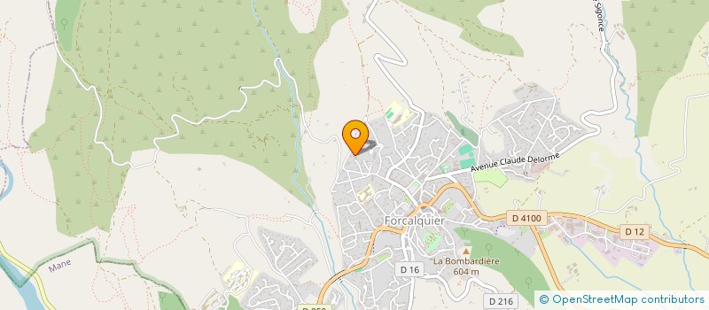 localisation de l'entreprise ADIMMO à FORCALQUIER