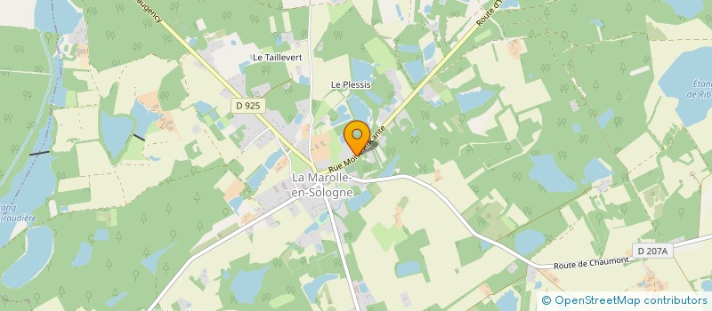 localisation de l'entreprise ADIMMO  LA MAROLLE-EN-SOLOGNE