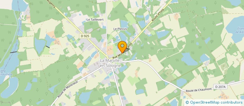 localisation de l'entreprise ADIMMOBIS  LA MAROLLE-EN-SOLOGNE