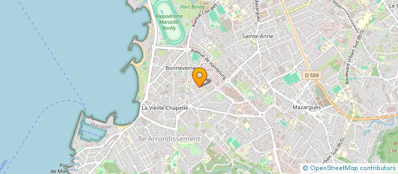 localisation de l'entreprise ADINATH  MARSEILLE