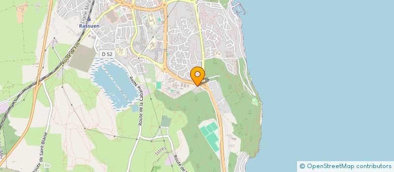 localisation de l'entreprise ADINGAM  ISTRES