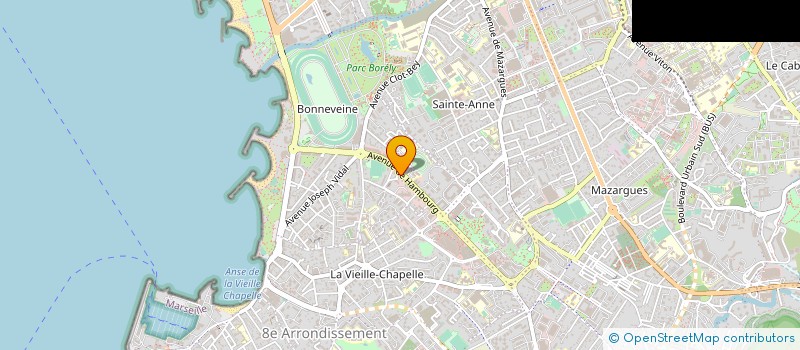 localisation de l'entreprise ADINOR à MARSEILLE