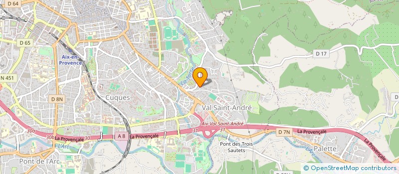 localisation de l'entreprise ADIP à AIX-EN-PROVENCE