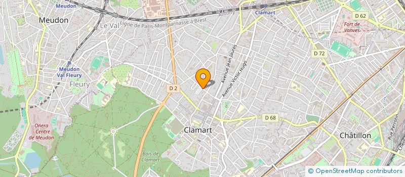 localisation de l'entreprise ADIP MULTIMEDIA à CLAMART