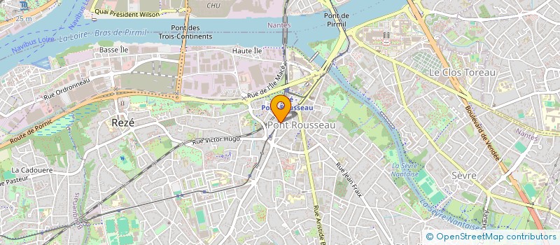 localisation de l'entreprise ADIPOCYTE  REZE