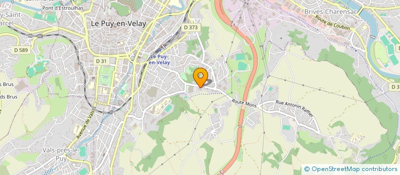 localisation de l'entreprise ADIR 43 à LE PUY-EN-VELAY