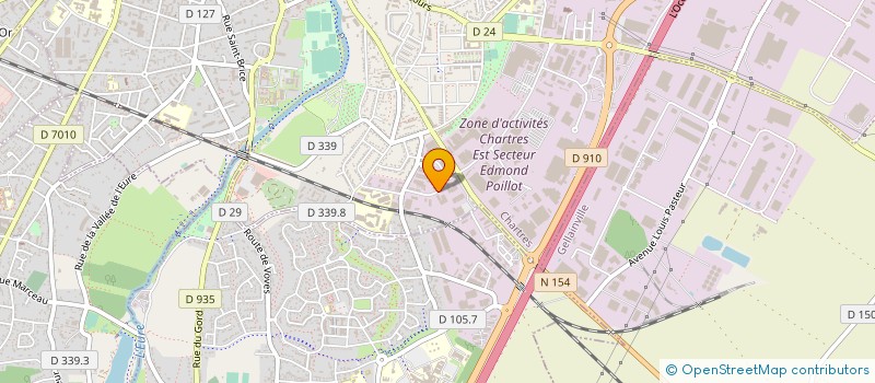 localisation de l'entreprise ADIR EXPERTISES à CHARTRES