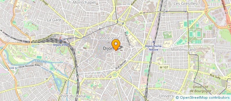 localisation de l'entreprise ADIREB à DIJON