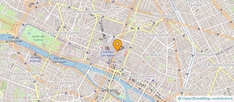 localisation de l'entreprise ADIRELOUNGE SAS à PARIS