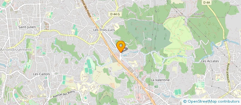 localisation de l'entreprise ADIS à MARSEILLE 12