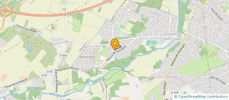 localisation de l'entreprise ADIS  LA SALVETAT-SAINT-GILLES