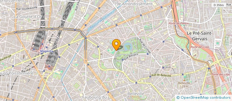 localisation de l'entreprise ADIS CROISSANT  PARIS