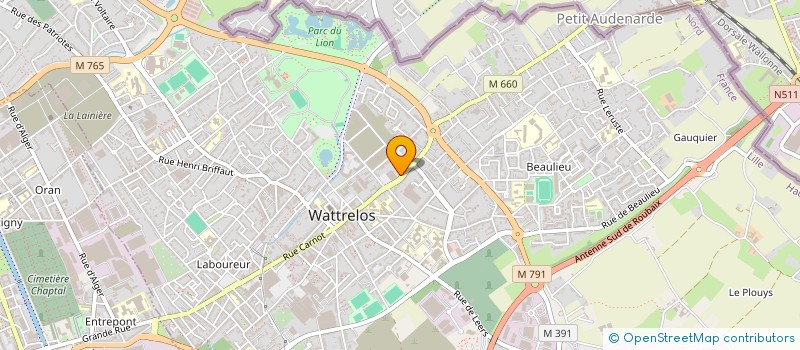 localisation de l'entreprise ADISAEL GROUP à WATTRELOS