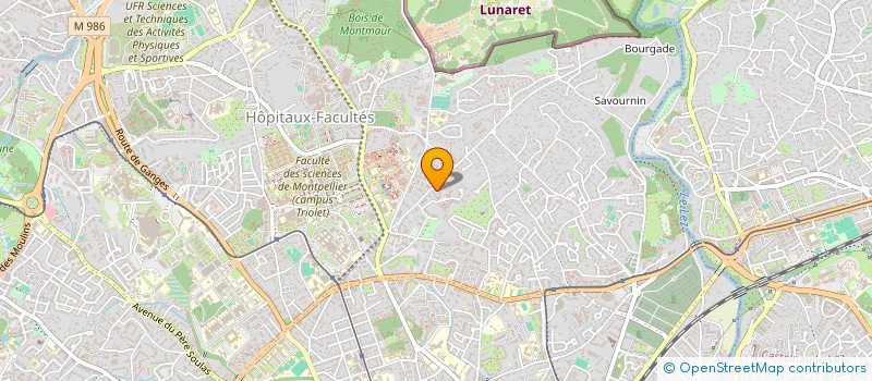 localisation de l'entreprise ADISEM à MONTPELLIER