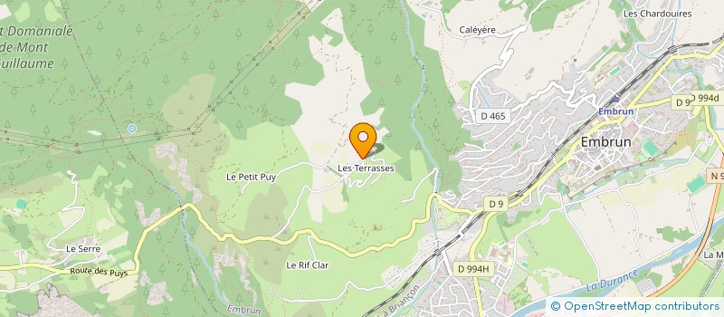 localisation de l'entreprise ADISHATZ  EMBRUN