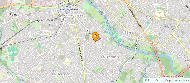 localisation de l'entreprise ADISLA  REZE