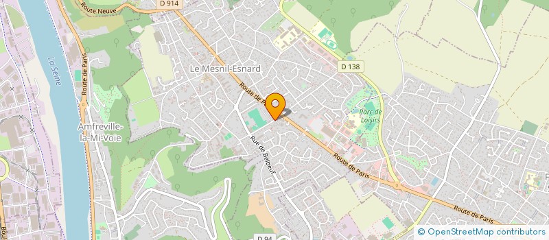 localisation de l'entreprise ADISNOR  LE MESNIL-ESNARD