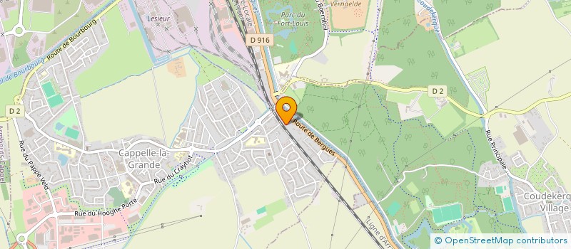 localisation de l'entreprise ADISPRO  CAPPELLE-LA-GRANDE