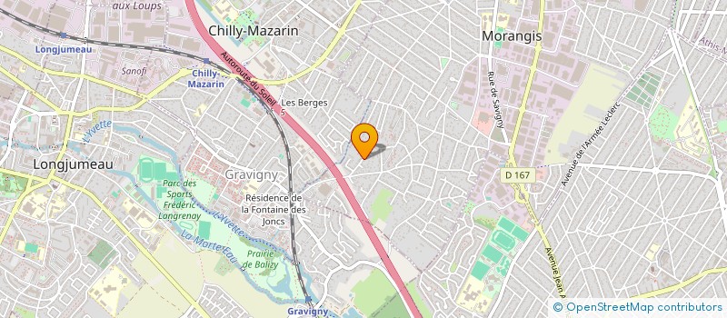 localisation de l'entreprise ADISREP à MORANGIS