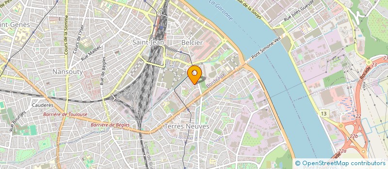 localisation de l'entreprise ADISVIE à CENON