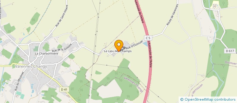 localisation de l'entreprise ADITEC ELECTRONIC à OUZOUER-DES-CHAMPS
