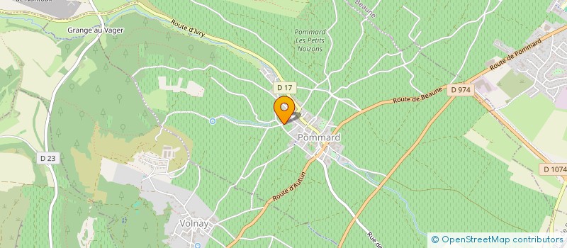 localisation de l'entreprise ADITI  POMMARD