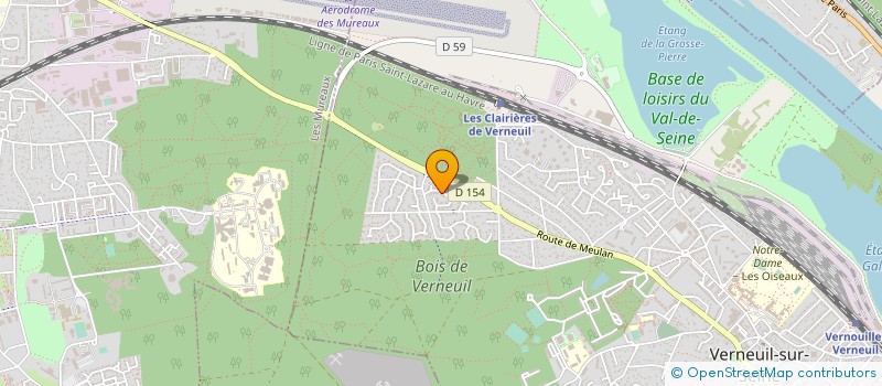 localisation de l'entreprise ADIV-ENVIRONNEMENT à VERNEUIL-SUR-SEINE