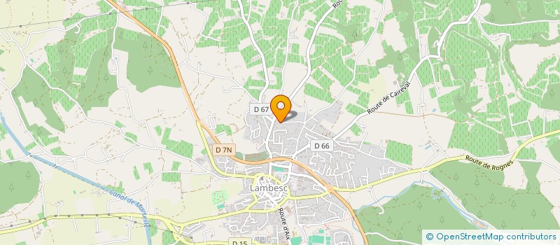 localisation de l'entreprise ADIVYA  LAMBESC