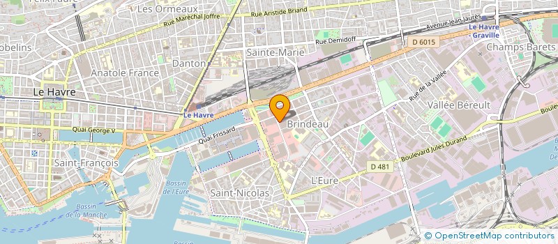 localisation de l'entreprise ADIXA à LE HAVRE