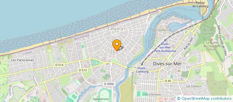 localisation de l'entreprise ADIYOGA STUDIO  CABOURG