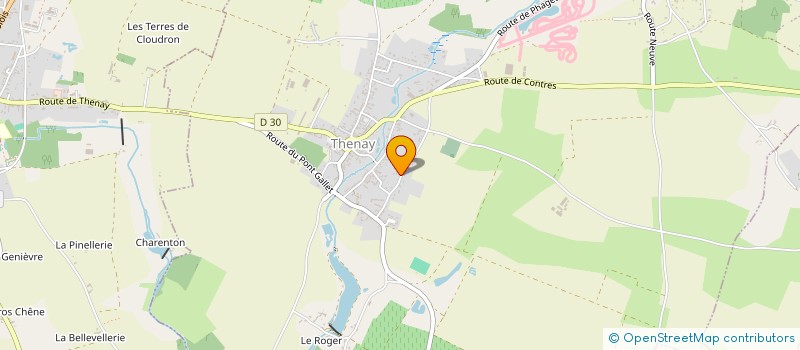 localisation de l'entreprise ADJ  LE CONTROIS-EN-SOLOGNE