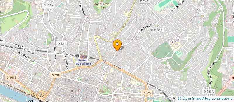 localisation de l'entreprise ADJ  ROUEN